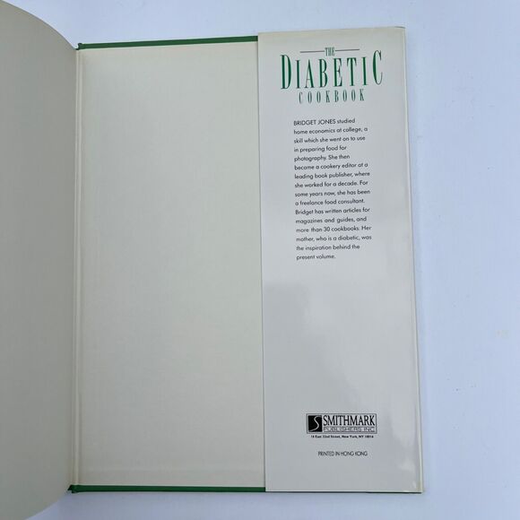 Vintage 1992 Cookbook The Diabetic Cookbook Hardcover with Dust Jacket - Picture 12 of 15